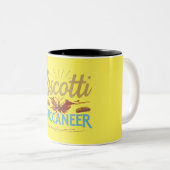 Tasse 2 Couleurs Biscotti Buccaneer. (Devant droit)