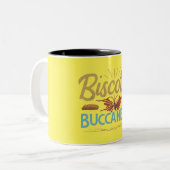 Tasse 2 Couleurs Biscotti Buccaneer. (Devant gauche)
