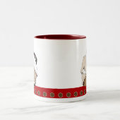 Tasse 2 Couleurs Biscuit Bondings (Centre)