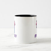 Tasse 2 Couleurs Bisexual Pride Chat - Soyez vous-même (Centre)