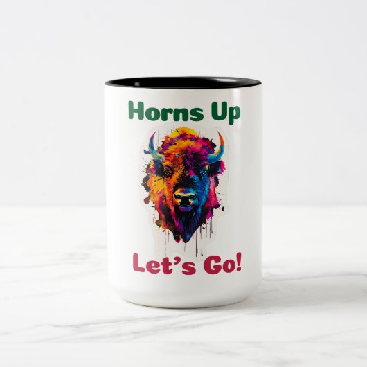 Tasse 2 Couleurs Bison (Centre)