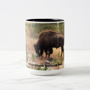Tasse 2 Couleurs Bisons à Yellowstone