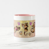 Tasse 2 Couleurs BittyKitty (Centre)