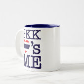 TASSE 2 COULEURS BKK LOVE'S ME (Devant gauche)