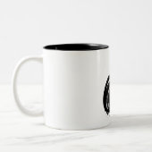 Tasse 2 Couleurs Black Cat Love (Gauche)