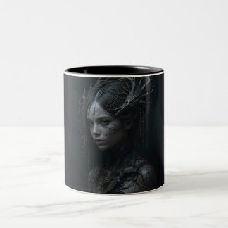 Tasse 2 Couleurs Black Gothic Girl