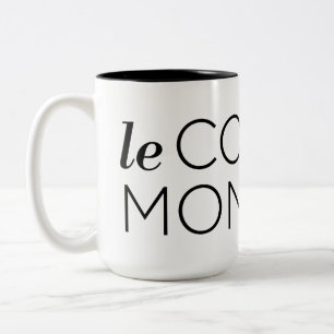 Tasse 2 Couleurs Black le Cooqui Monstre