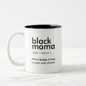 Tasse 2 Couleurs Black Mama (Gauche)