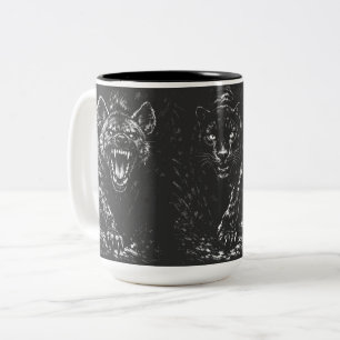 Tasse 2 Couleurs Black Panther — par BurnsInHell