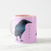 Tasse 2 Couleurs Black Raven Birdlovers Collection III (Devant gauche)