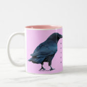 Tasse 2 Couleurs Black Raven Birdlovers Collection III (Gauche)
