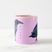 Tasse 2 Couleurs Black Raven Birdlovers Collection III (Centre)
