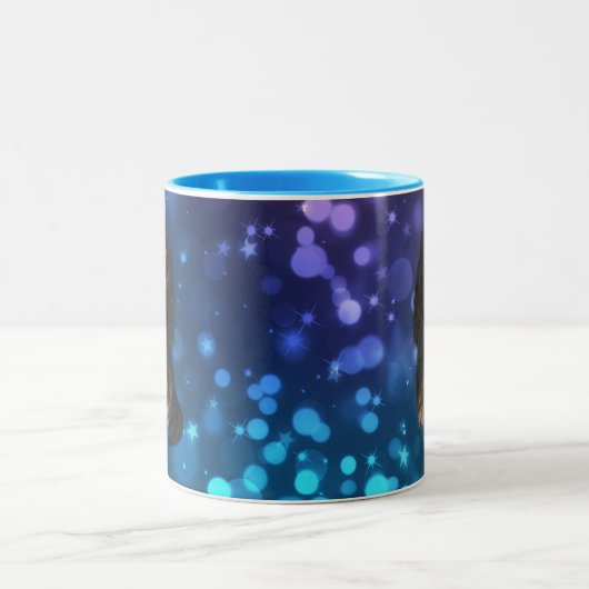 Tasse 2 Couleurs Black & Tan Cavalier King Charles Spaniel (Centre)