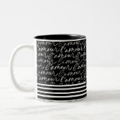 Tasse 2 Couleurs Black & White "Paris drey" (Gauche)