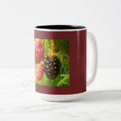 Tasse 2 Couleurs Blackberry (Devant droit)