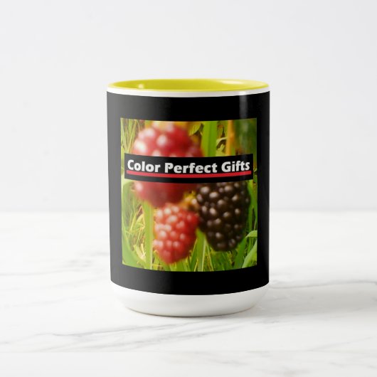 Tasse 2 Couleurs Blackberry Promotional (Centre)