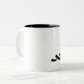 Tasse 2 Couleurs BlackNinja (Devant gauche)
