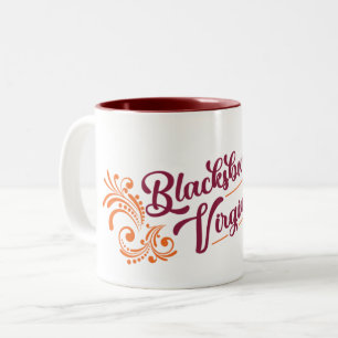 Tasse 2 Couleurs Blacksburg, Virginie