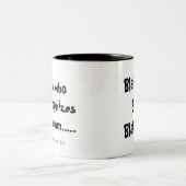 Tasse 2 Couleurs Blah - Blah fade fade (Centre)