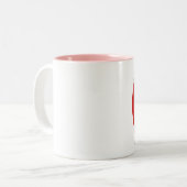Tasse 2 Couleurs Blah quotidien (Devant gauche)