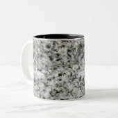 Tasse 2 Couleurs Blanc de roche de granit (Devant gauche)