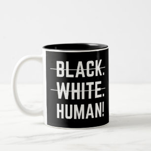 Tasse 2 Couleurs Blanc noir