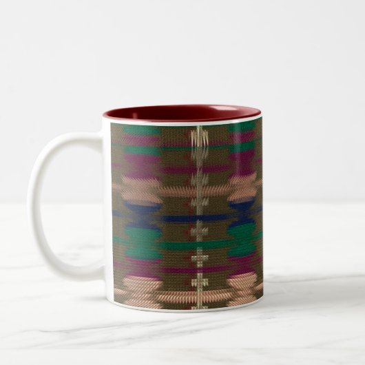 Tasse 2 Couleurs Blanche indienne (Gauche)