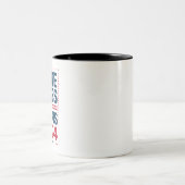 Tasse 2 Couleurs Blancs Pour Harris-2024 (Centre)
