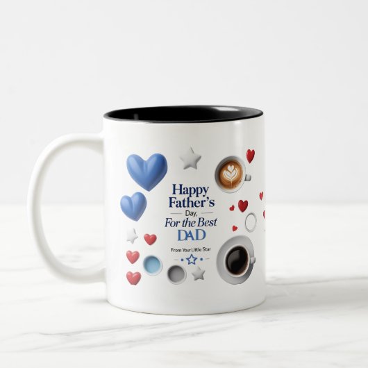 Tasse 2 Couleurs Blend en gras - (Gauche)