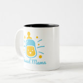 Tasse 2 Couleurs Blessed Mama (Devant gauche)