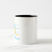 Tasse 2 Couleurs Blessed Mama (Centre)