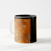 Tasse 2 Couleurs Blessed sont les conciliateurs (Devant gauche)