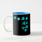Tasse 2 Couleurs Bleu (Gauche)