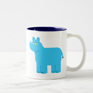 Tasse 2 Couleurs Bleu Bleu