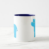 Tasse 2 Couleurs Bleu Bleu (Centre)