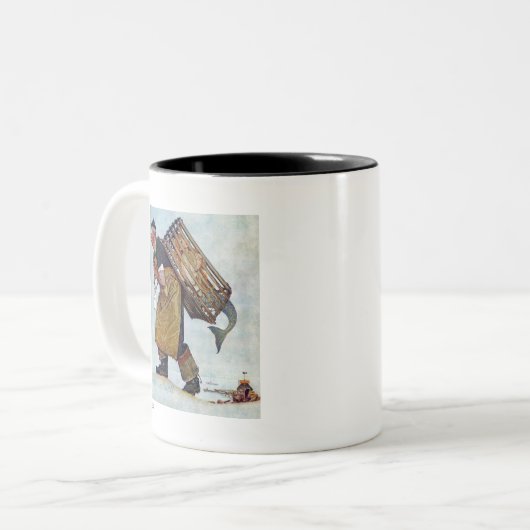 Tasse 2 Couleurs Bleu ciel (Devant gauche)