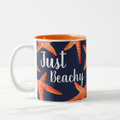Tasse 2 Couleurs Bleu de mer d'Orange (Gauche)