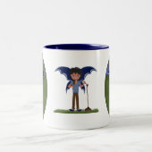 Tasse 2 Couleurs Bleu Dragon ailé Musical Boy Féerie (Centre)