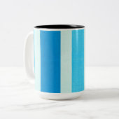 Tasse 2 Couleurs Bleu et blanc (Devant gauche)