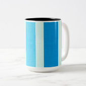 Tasse 2 Couleurs Bleu et blanc (Devant droit)