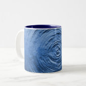 Tasse 2 Couleurs Bleu onduleur (Devant gauche)
