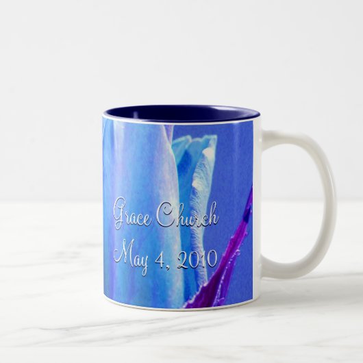 Tasse 2 Couleurs Bleu Rose (Droit)