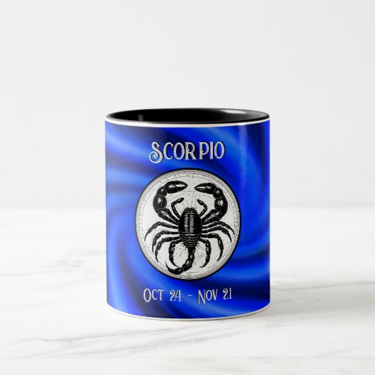 Tasse 2 Couleurs Bleu Scorpio (Centre)