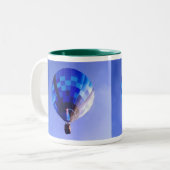 Tasse 2 Couleurs Bleu sur le bleu I (Devant gauche)