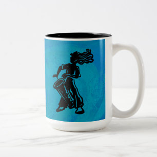 Tasse 2 Couleurs Bleu tambour Boogie Nights New York