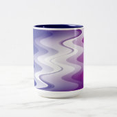 Tasse 2 Couleurs Bleu violet blanc (Centre)