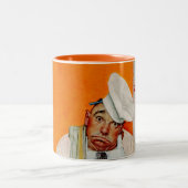 Tasse 2 Couleurs Bleus de jour de thanksgiving (Centre)