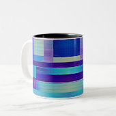 Tasse 2 Couleurs bleus riches (Devant gauche)