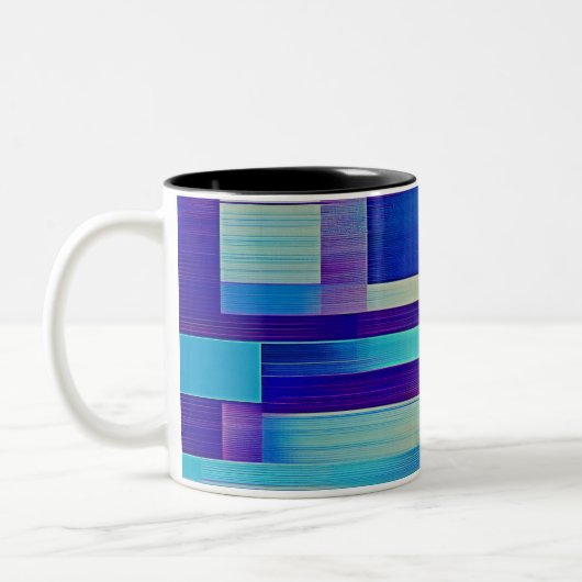 Tasse 2 Couleurs bleus riches (Gauche)