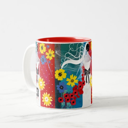 Tasse 2 Couleurs Bliss nuptiaux (Devant gauche)